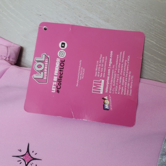 L.O.L. Surprise! Girls "Glitter On" Hooded Cosplay Tutu Dress Size L 10/12, new - Picture 7 of 8